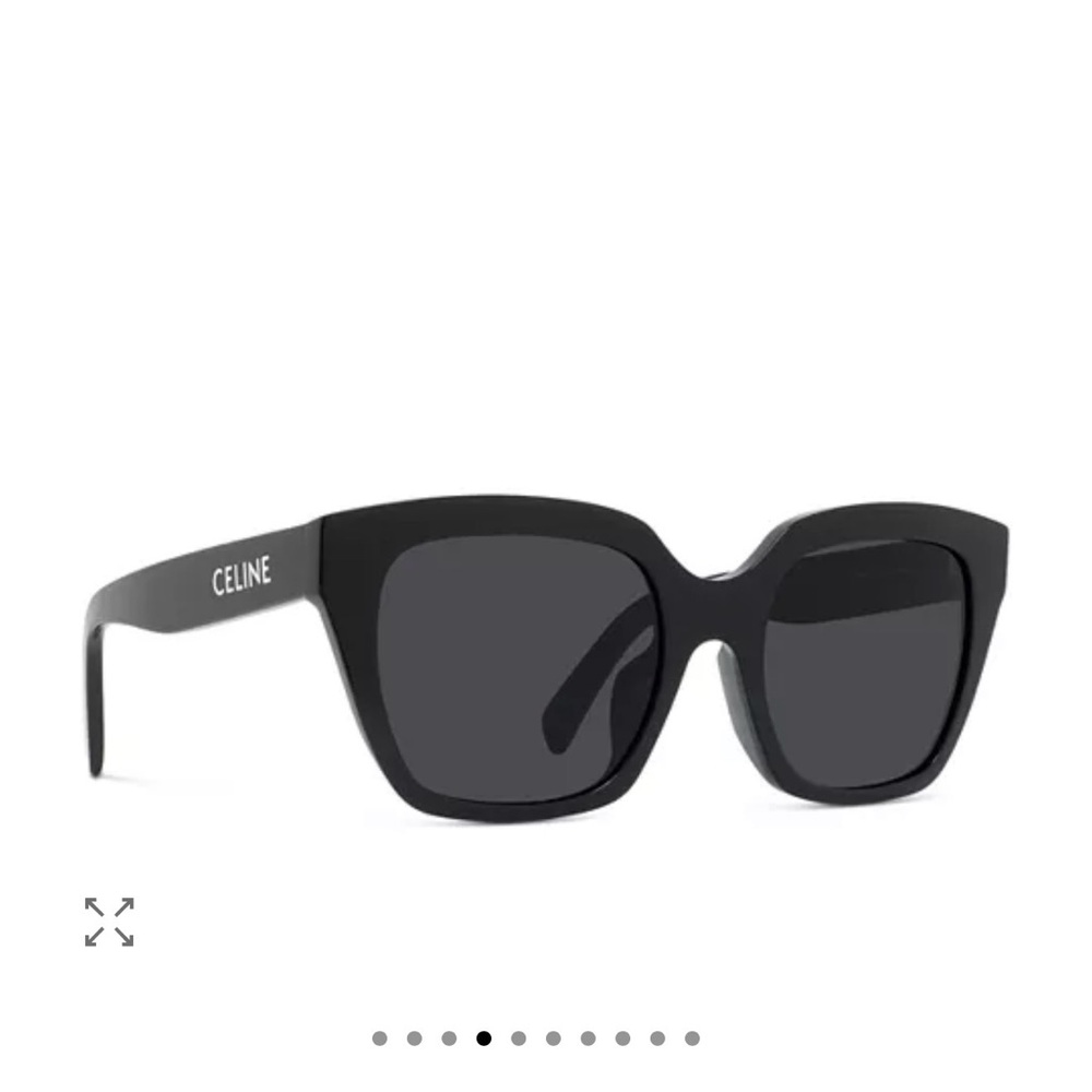 Celine Black Sunglasses with Cream Case